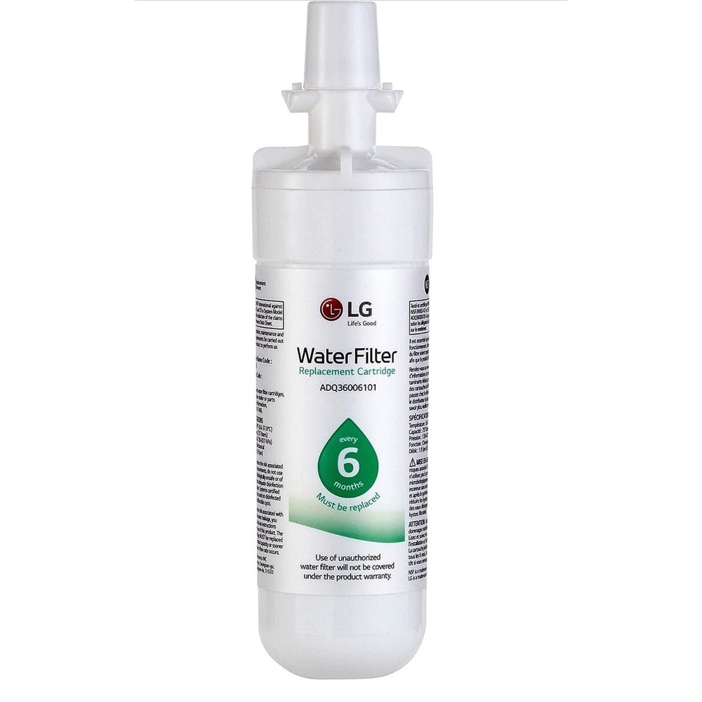 LG LT700P Water Filter Replacement Cartridge ADQ36006101 White